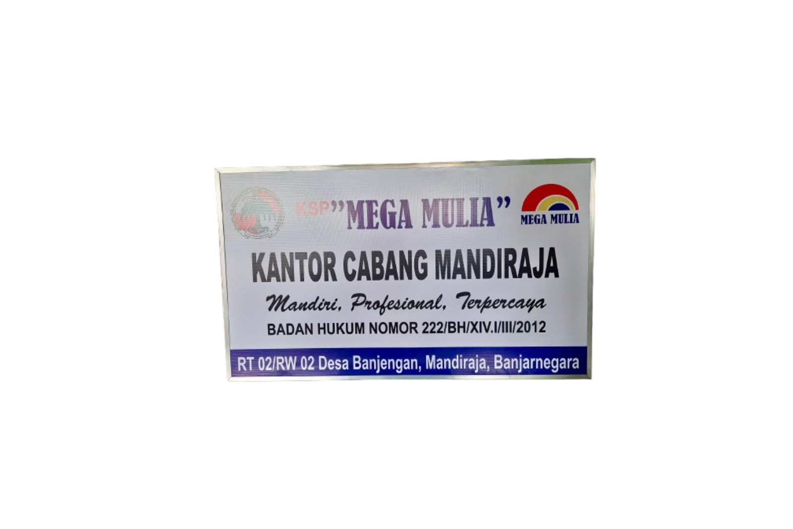 Banner Papan Informasi